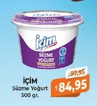 İçim Süzme Yoğurt 500 Gr