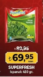Superfresh Ispanak 450 Gr