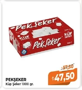 Pekşeker Küp Şeker 1000 Gr