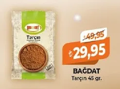 Bağdat Tarçın 45 Gr.