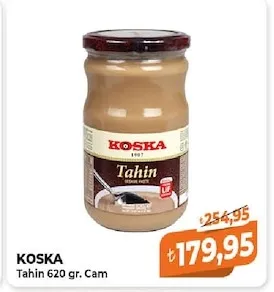 Koska Tahin 620 Gr Cam
