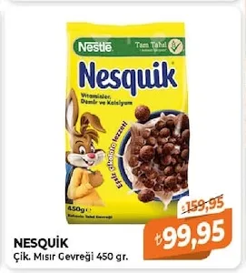Nesquik Çikolatalı Mısır Gevreği 450 Gr.