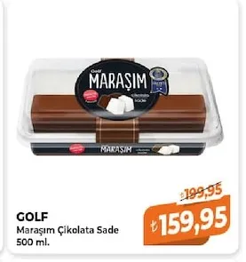 Golf Maraşım Çikolata Sade 500 Ml.