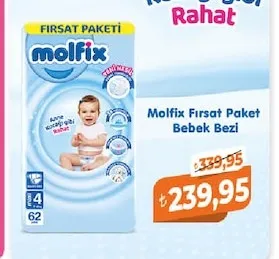 Molfix Fırsat Paket Bebek Bezi