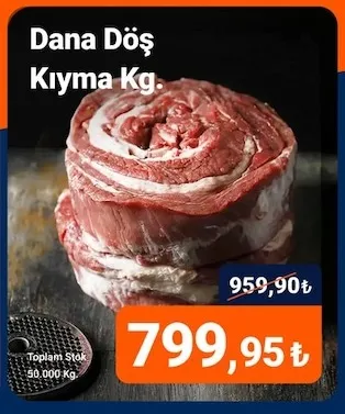 Dana Döş Kıyma Kg