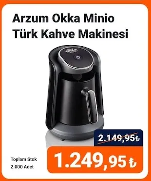 Arzum Okka Minio Türk Kahve Makinesi