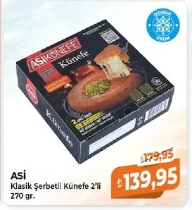 Asi Klasik Şerbetli Künefe 2'Li 270 Gr.