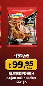 Superfresh Soğan Halka Kroket 450 Gr