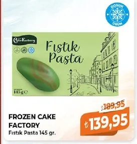 Frozen Cake Factory Fıstık Pasta 145 Gr
