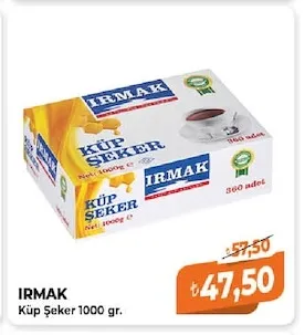 Irmak Küp Şeker 1000 Gr.