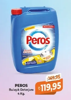Peros Bulaşık Deterjanı 4 Kg.