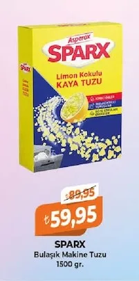 Sparx Bulaşık Makine Tuzu 1500 Gr.