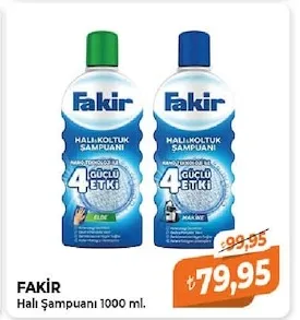 Fakir Halı Şampuanı 1000 Ml.
