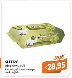 Sleepy Islak Havlu 90'Lı