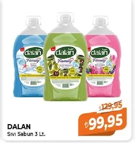 Dalan Sıvı Sabun 3 Lt.