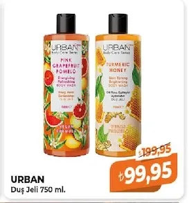 Urban Duş Jeli 750 Ml.