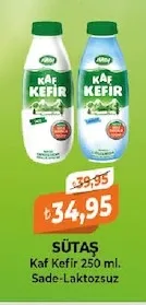 Sütaş Kaf Kefir 250 Ml. Sade-Laktozsuz