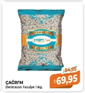Çağri'M Dermason Fasulye 1 Kg.