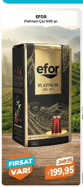 Efor Platinum Çay 1000 Gr.