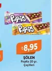 Şölen Papita 20 Gr. Çeşitleri