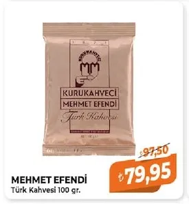 Mehmet Efendi Türk Kahvesi 100 Gr