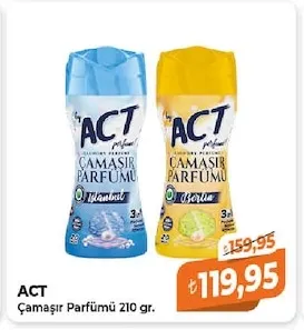 Act Çamaşır Parfümü 210 Gr.