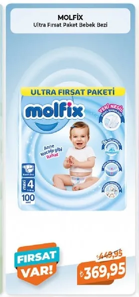 Molfix Ultra Fırsat Paket Bebek Bezi