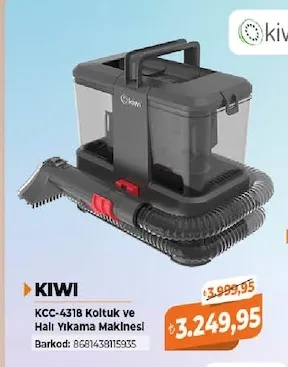 Kiwi Kcc-4318 Koltuk Ve Halı Yıkama Makinesi