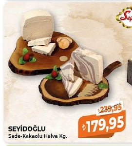 Seyidoğlu Sade Kakaolu Helva Kg.