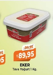 Eker Tava Yoğurt 1 Kg.