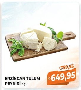 Erzincan Tulum Peyniri Kg.