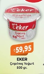 Eker Çırpılmış Yoğurt 500 Gr.