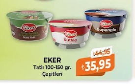 Eker Tatlı 100-150 Gr. Çeşitleri