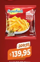Superfresh Parmak Patates 1 Kg