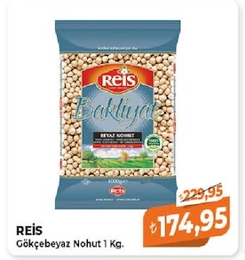 Reis Gökçe Beyaz Nohut 1 Kg.