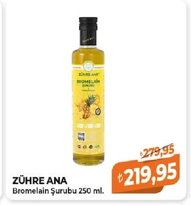 Zühre Ana Bromelain Şurubu 250 Ml