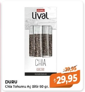 Duru Chia Tohumu Aç Bitir 80 Gr.
