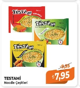 Testami Noodle Çeşitleri