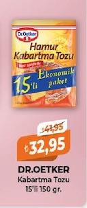 Dr. Oetker Kabartma Tozu 15'Li 150 Gr.