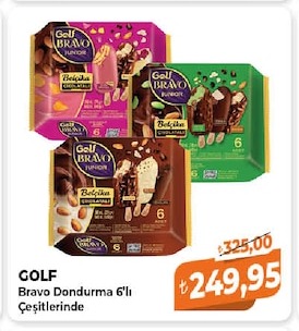 Golf Bravo Dondurma 6'Lı Çeşitlerinde