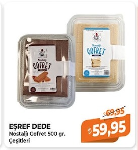 Eşref Dede Nostalji Gofret 500 Gr.