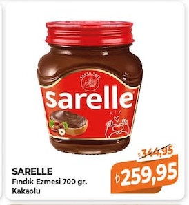 Sarelle Fındık Ezmesi 700 Gr. Kakaolu