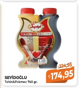 Seyidoğlu Tahin&Pekmez 740 Gr.