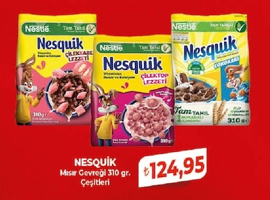 Nesquik Mısır Gevreği 310 Gr. Çeşitleri