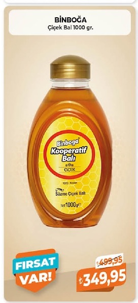 Binboğa Çiçek Balı 1000 Gr.