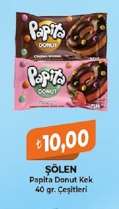 Şölen Papita Donut Kek 40 Gr.