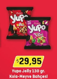 Yupo Jelly 130 Gr. Kola-Meyve Bahçesi