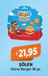 Şölen Ozmo Burger 36 Gr