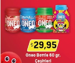 Oneo Bottle 60 Gr. Çeşitleri