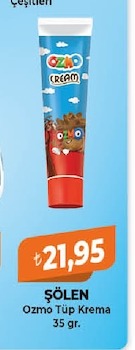 Şölen Ozmo Tüp Krema 35 Gr.